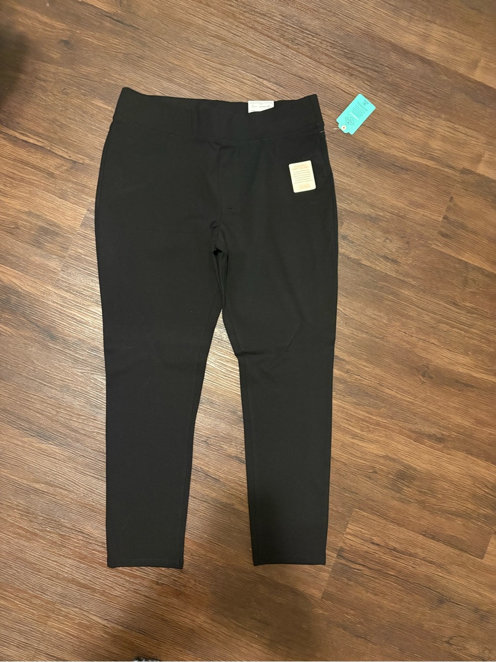 St. John's Bay Black Skinny Ponte Pants